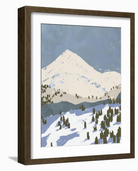 Bunny Slopes II-Jacob Green-Framed Art Print