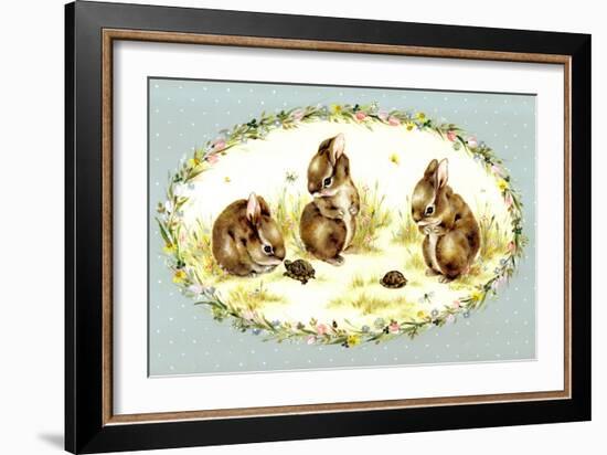 Bunny Tales-Peggy Harris-Framed Giclee Print