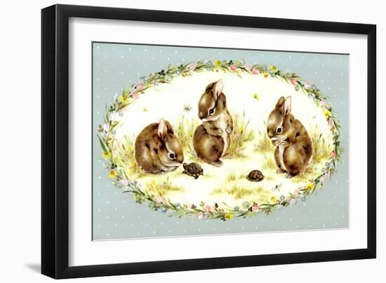 Bunny Tales-Peggy Harris-Framed Giclee Print