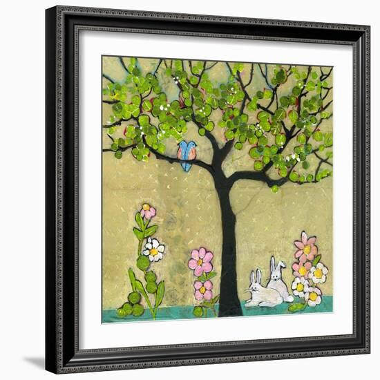 Bunny Tree-Blenda Tyvoll-Framed Giclee Print