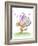 Bunny with Easter Egg-MAKIKO-Framed Giclee Print