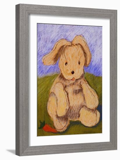 Bunny-Lou Wall-Framed Giclee Print