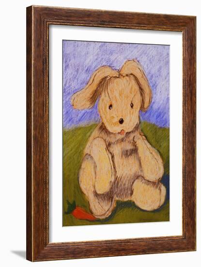 Bunny-Lou Wall-Framed Giclee Print