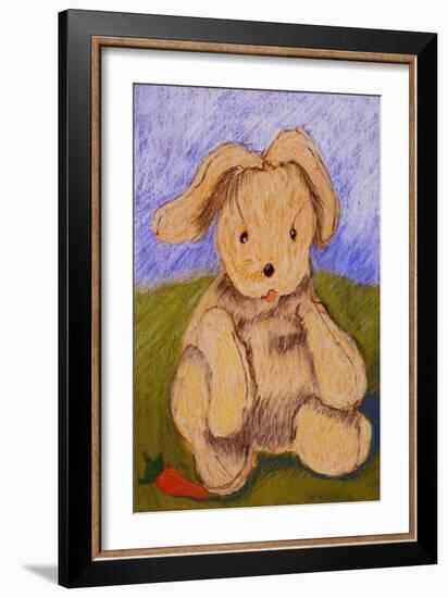 Bunny-Lou Wall-Framed Giclee Print