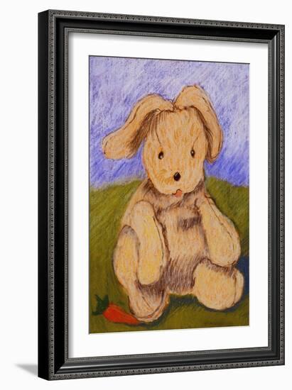 Bunny-Lou Wall-Framed Giclee Print