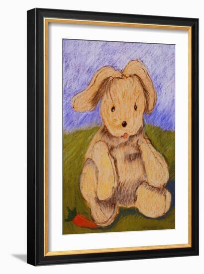 Bunny-Lou Wall-Framed Giclee Print
