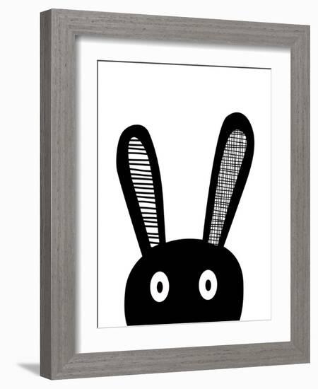 Bunnyselfie-Nanamia Design-Framed Art Print