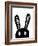 Bunnyselfie-Nanamia Design-Framed Art Print