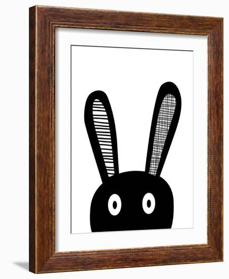 Bunnyselfie-Nanamia Design-Framed Art Print