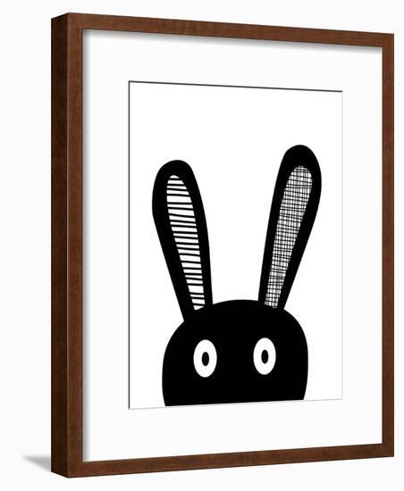 Bunnyselfie-Nanamia Design-Framed Art Print