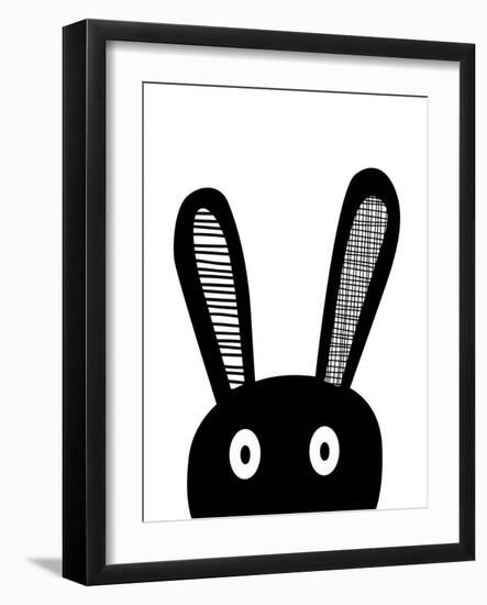 Bunnyselfie-Nanamia Design-Framed Art Print