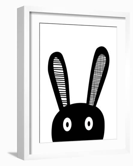 Bunnyselfie-Nanamia Design-Framed Art Print