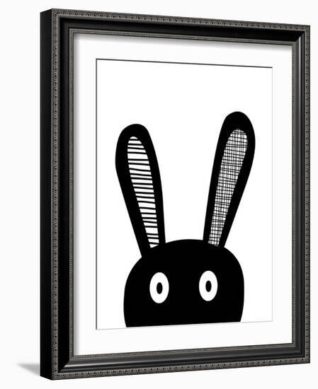 Bunnyselfie-Nanamia Design-Framed Art Print