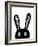 Bunnyselfie-Nanamia Design-Framed Art Print