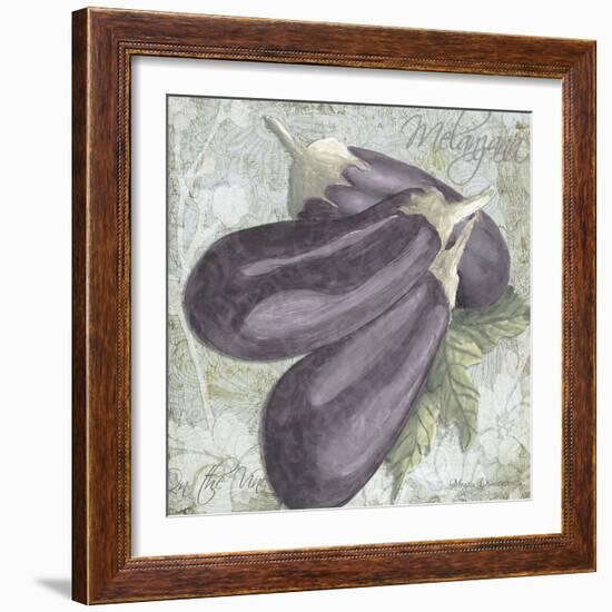 Buon Appetito Eggplant-Megan Aroon Duncanson-Framed Giclee Print