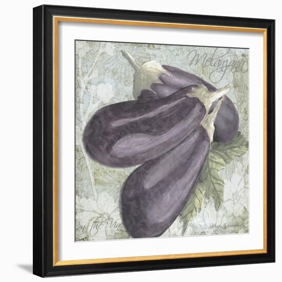 Buon Appetito Eggplant-Megan Aroon Duncanson-Framed Giclee Print