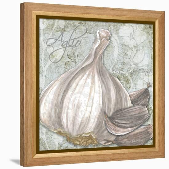 Buon Appetito Garlic-Megan Aroon Duncanson-Framed Premier Image Canvas
