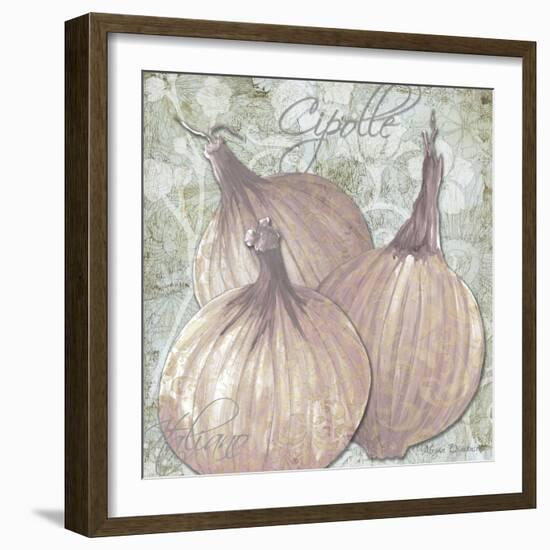 Buon Appetito Red Onions-Megan Aroon Duncanson-Framed Giclee Print