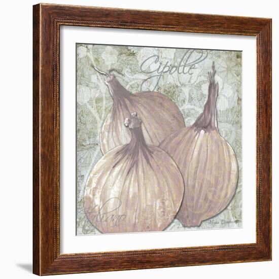 Buon Appetito Red Onions-Megan Aroon Duncanson-Framed Giclee Print