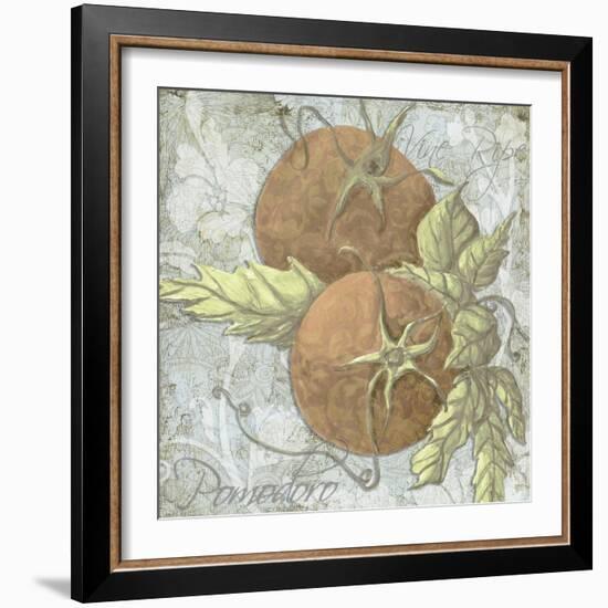 Buon Appetito Tomatoes-Megan Aroon Duncanson-Framed Giclee Print