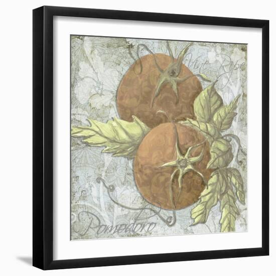 Buon Appetito Tomatoes-Megan Aroon Duncanson-Framed Giclee Print