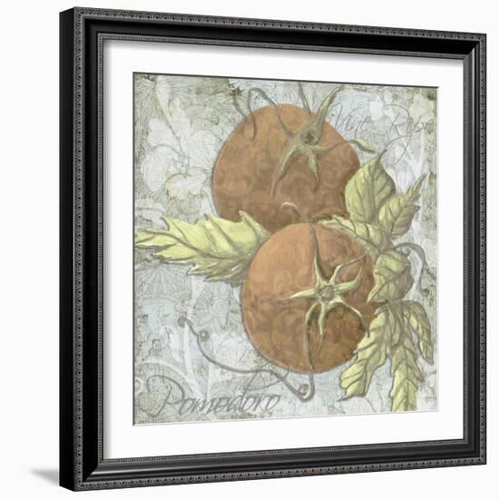 Buon Appetito Tomatoes-Megan Aroon Duncanson-Framed Giclee Print