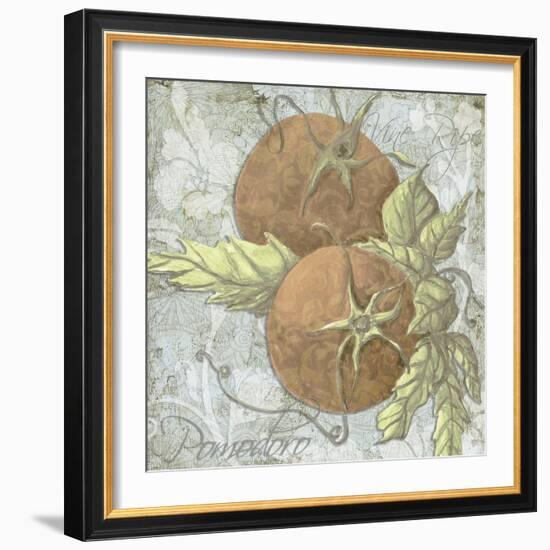 Buon Appetito Tomatoes-Megan Aroon Duncanson-Framed Giclee Print