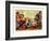 Buonaparte at Rome Giving Audience in State-null-Framed Giclee Print