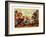 Buonaparte at Rome Giving Audience in State-null-Framed Giclee Print