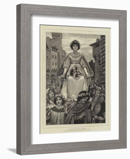 Buondelmonti's Bride-Henry Marriott Paget-Framed Giclee Print