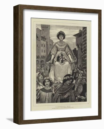 Buondelmonti's Bride-Henry Marriott Paget-Framed Giclee Print