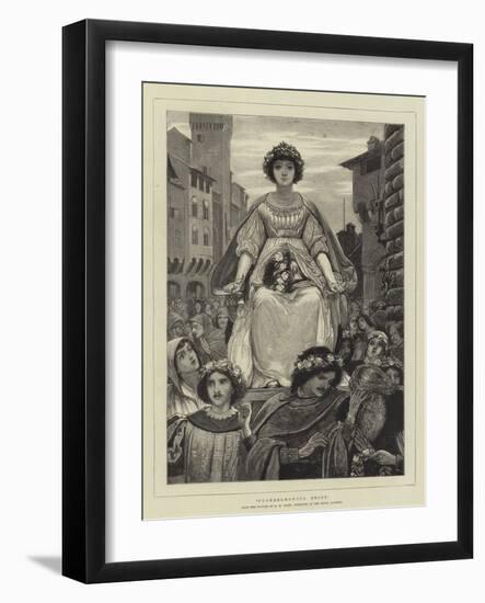 Buondelmonti's Bride-Henry Marriott Paget-Framed Giclee Print