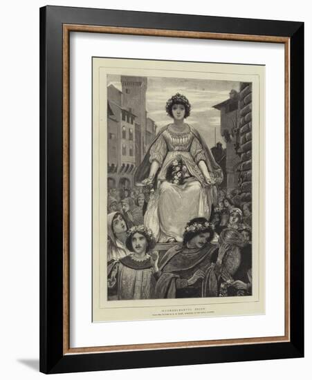 Buondelmonti's Bride-Henry Marriott Paget-Framed Giclee Print