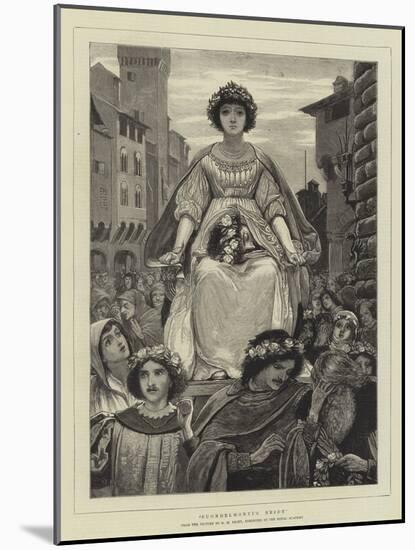 Buondelmonti's Bride-Henry Marriott Paget-Mounted Giclee Print