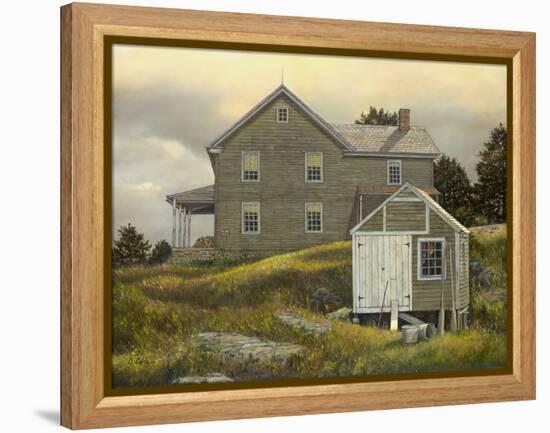 Buoy Shed-Jerry Cable-Framed Premier Image Canvas