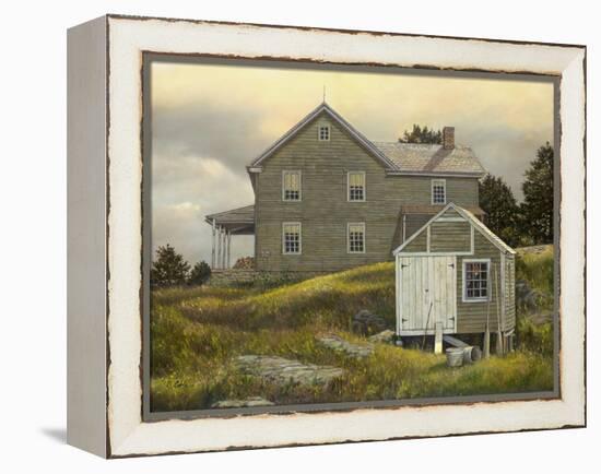 Buoy Shed-Jerry Cable-Framed Premier Image Canvas