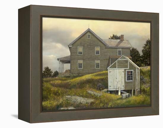 Buoy Shed-Jerry Cable-Framed Premier Image Canvas