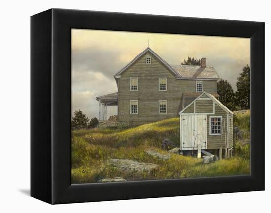 Buoy Shed-Jerry Cable-Framed Premier Image Canvas