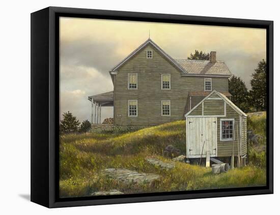 Buoy Shed-Jerry Cable-Framed Premier Image Canvas