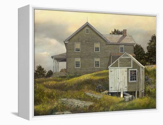 Buoy Shed-Jerry Cable-Framed Premier Image Canvas