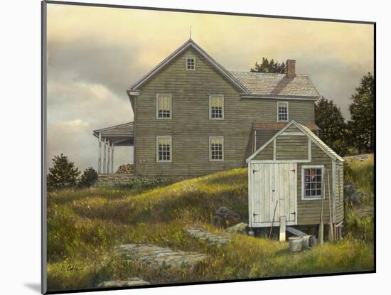 Buoy Shed-Jerry Cable-Mounted Giclee Print