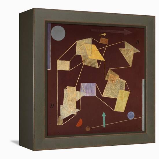 Buoyancy and Displacement (Soaring)-Paul Klee-Framed Premier Image Canvas
