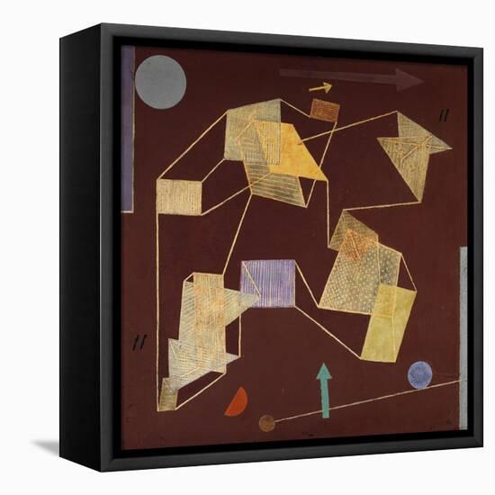 Buoyancy and Displacement (Soaring)-Paul Klee-Framed Premier Image Canvas