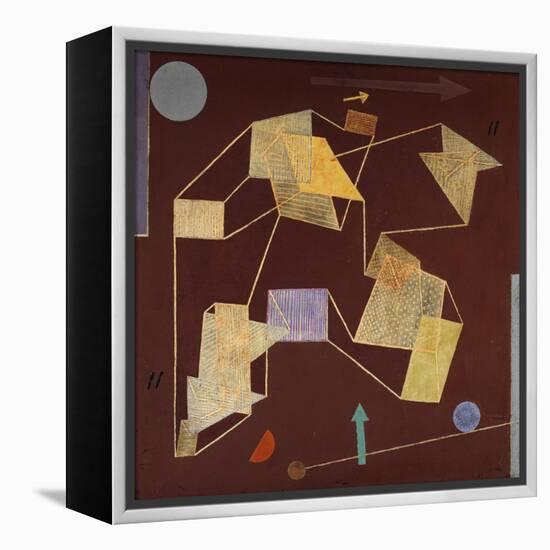 Buoyancy and Displacement (Soaring)-Paul Klee-Framed Premier Image Canvas