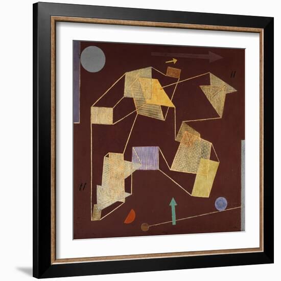 Buoyancy and Displacement (Soaring)-Paul Klee-Framed Giclee Print