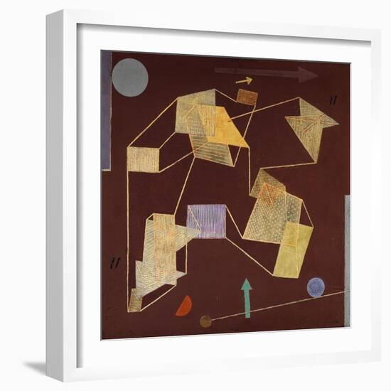 Buoyancy and Displacement (Soaring)-Paul Klee-Framed Giclee Print