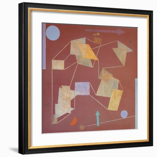 Buoyancy-Paul Klee-Framed Art Print
