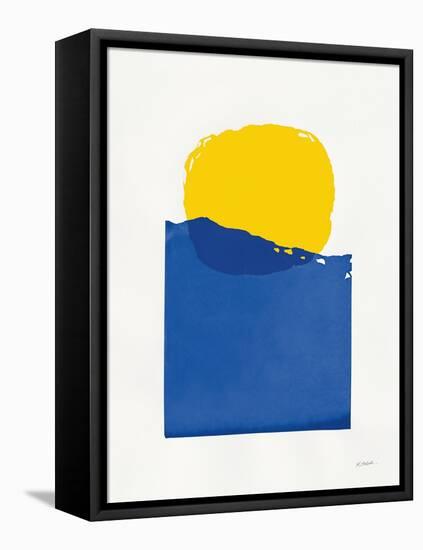 Buoyant Bright Primary-Mike Schick-Framed Stretched Canvas