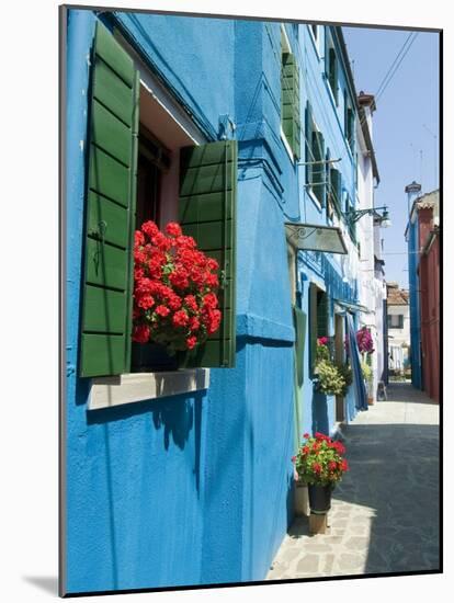 Burano, Island Near Venice, Veneto, Italy-Ethel Davies-Mounted Photographic Print