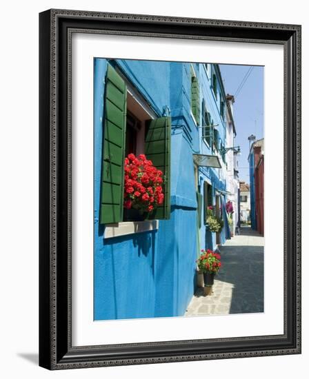 Burano, Island Near Venice, Veneto, Italy-Ethel Davies-Framed Photographic Print